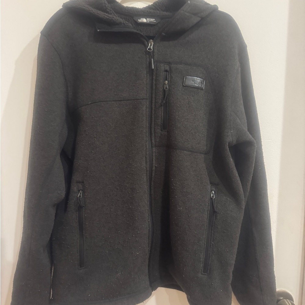 The North face zip up jacket Sz L
